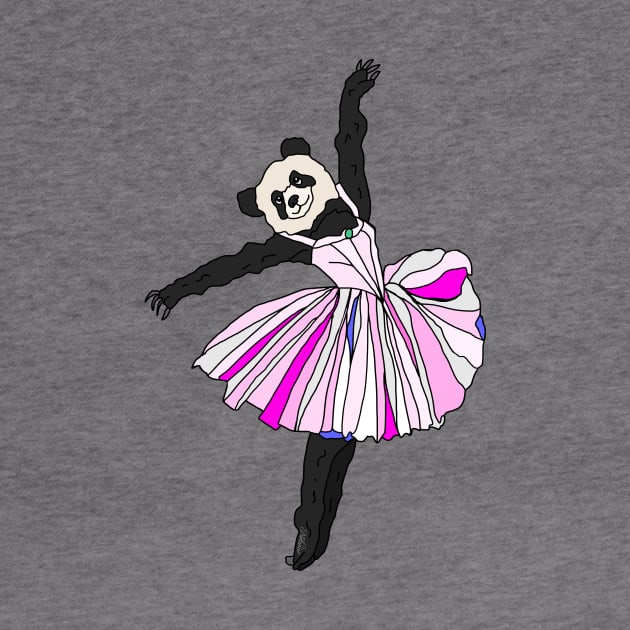 Panda Bear Ballerina Tutu by notsniwart